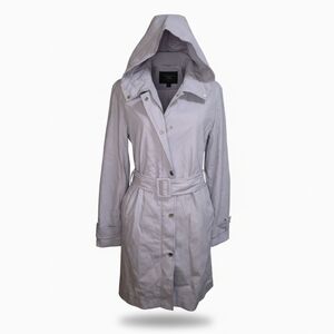 Kate Spade Lavender Hooded Trench Coat